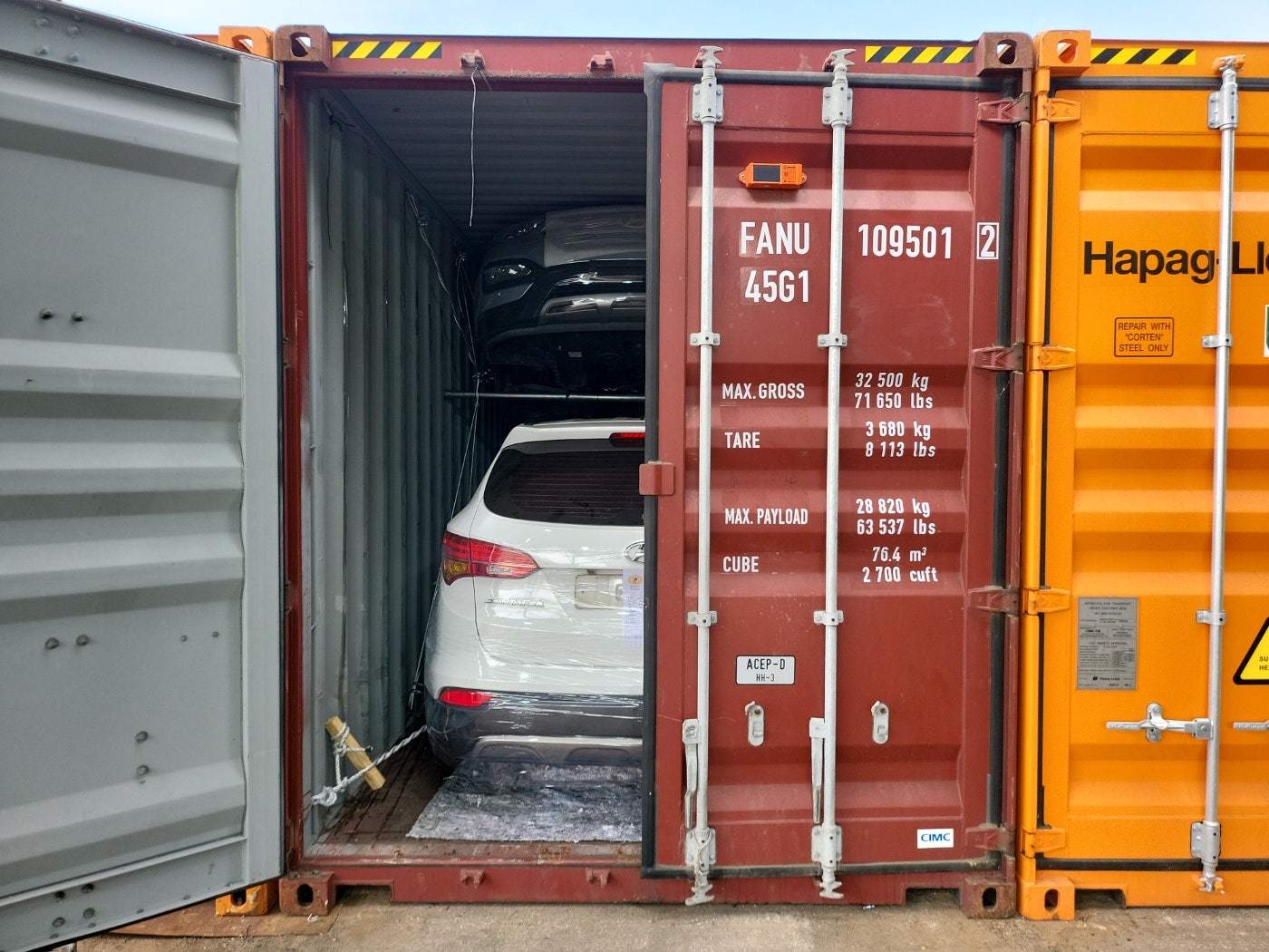 Korea Used Car Export Shoring Log image 14